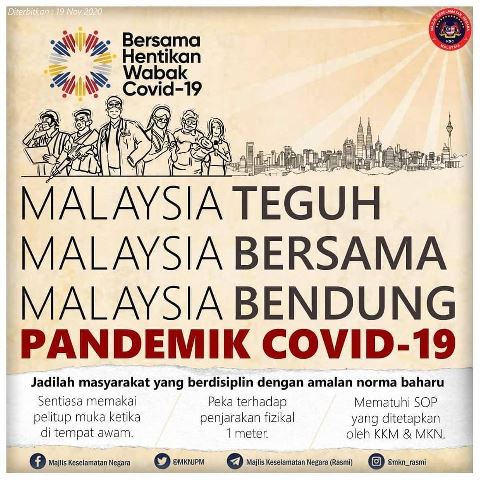 Malaysia Teguh Bersama Bendung Wabak COVID 19